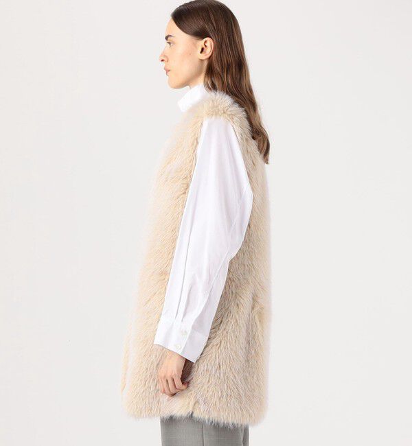 TOMORROWLAND BUYING WEAR「HERNO フェイクファージレ」|ダウンベスト・ベスト|