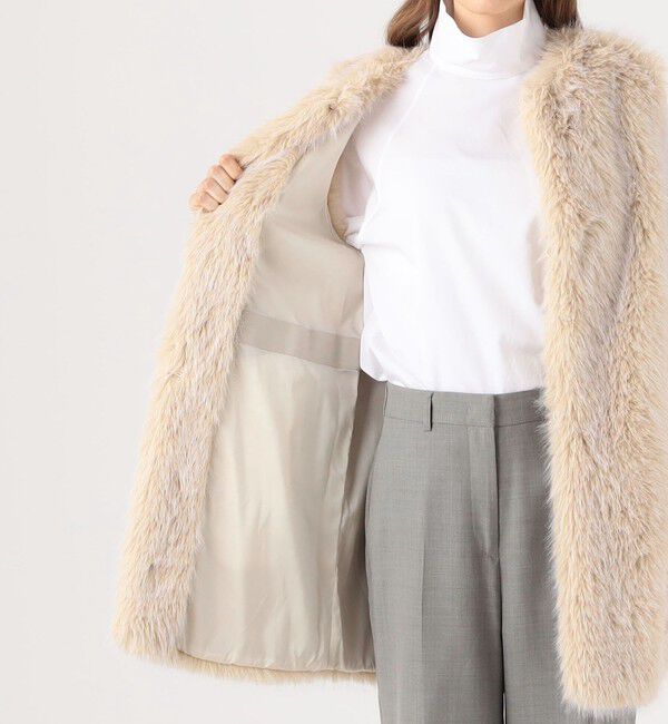 TOMORROWLAND BUYING WEAR「HERNO フェイクファージレ」|ダウンベスト・ベスト|