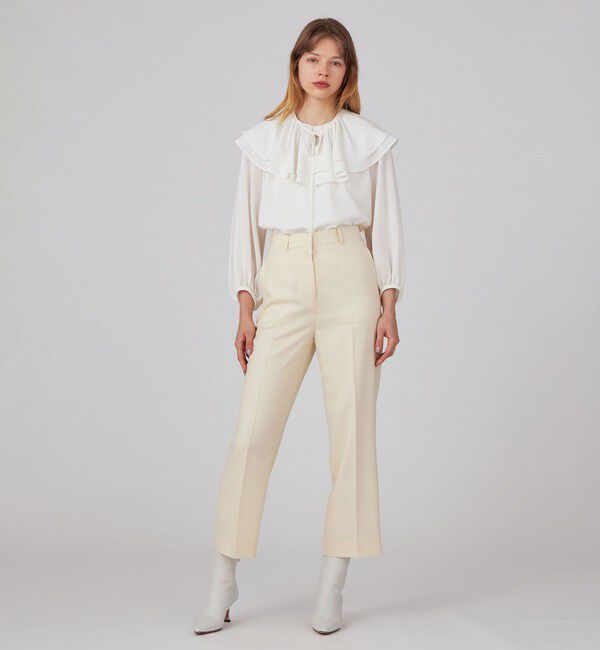 Ballsey「ライトカルゼ センタープレスストレートパンツ」|その他|