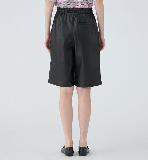 MACPHEE「レザーライク ハーフパンツ」|その他|