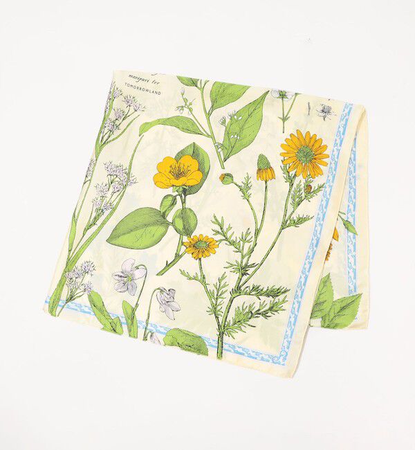 TOMORROWLAND GOODS「【別注】manipuri FLEURIR スカーフ」|バンダナ・スカーフ|