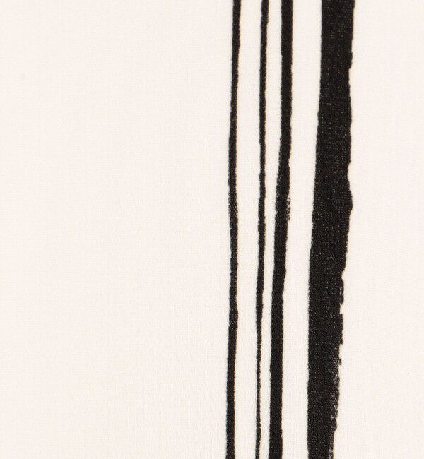 GALERIE VIE「ドローイングラインプリント プルオーバーシャツ」|シャツ・ブラウス|