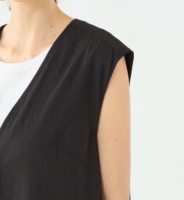 TOMORROWLAND collection「エフェクトリネン ライトジレブラウス」|シャツ・ブラウス|