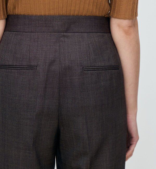 TOMORROWLAND collection「ウーステッドカルゼ ストレートパンツ」|その他|