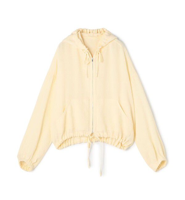 GALERIE VIE「オークエッセンス フーデッドブルゾン」|ブルゾン・スタジャン|11 ホワイト