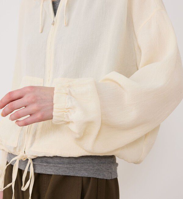 GALERIE VIE「オークエッセンス フーデッドブルゾン」|ブルゾン・スタジャン|