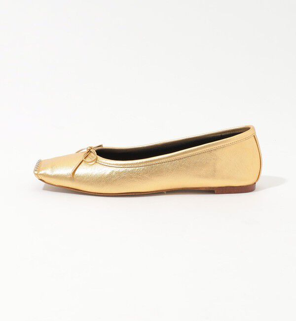 TOMORROWLAND GOODS「CHEMBUR SQ FLAT STUDS BALLET シューズ」|バレエシューズ|
