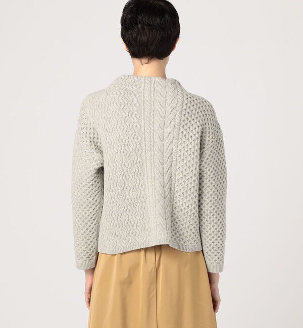 MACPHEE「アランニット ビルドネックプルオーバー」|ニット・セーター|