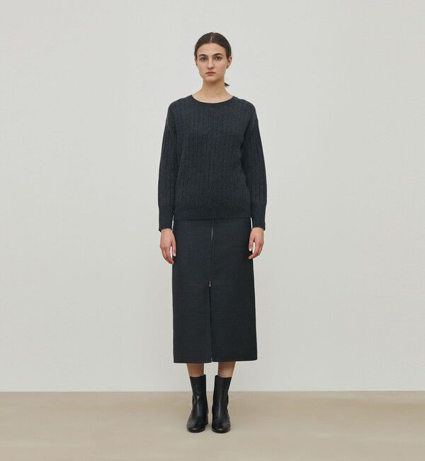 DES PRES「ベビーカシミヤ クルーネックプルオーバー」|ニット・セーター|