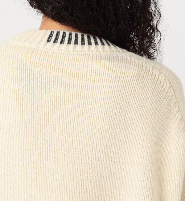 GALERIE VIE「パーシャルストライプ Vネックカーディガン」|カーディガン|