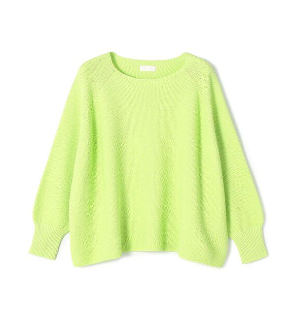 Ballsey「モスステッチ ワイドプルオーバー」|ニット・セーター|53 ライトグリーン