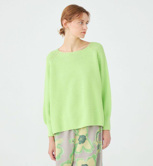 Ballsey「モスステッチ ワイドプルオーバー」|ニット・セーター|