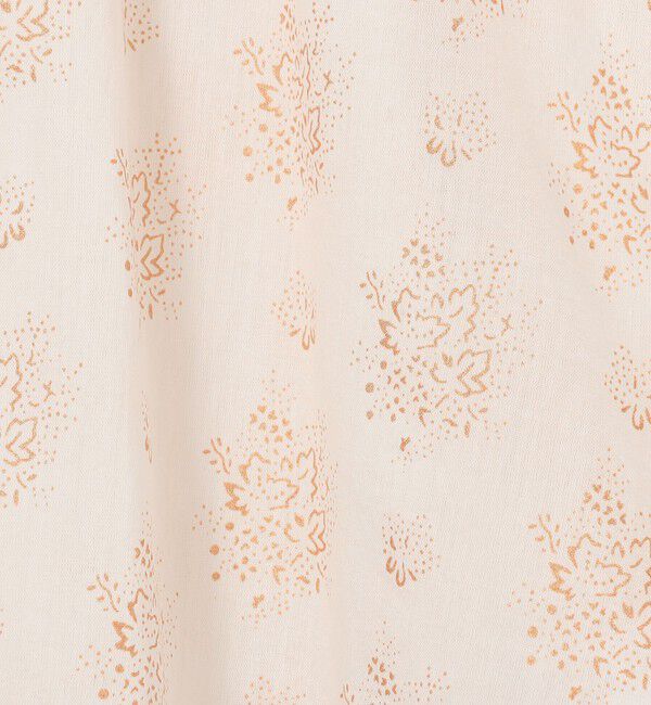 SOULEIADO「コットンプリント サークルピンタックブラウス」|シャツ・ブラウス|