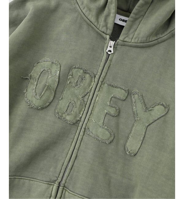JOINT WORKS「OBEY / オベイ HYBRID FADED ZIP HOOD」|パーカー|