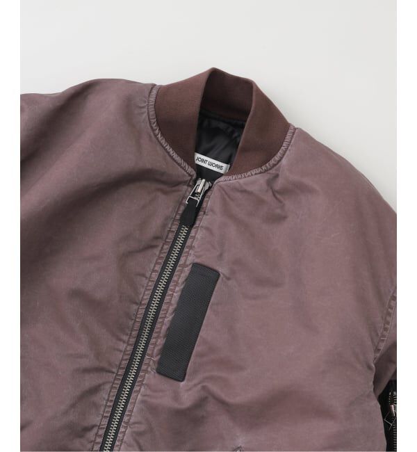 JOINT WORKS「フェードナイロン パッファー MA-1 / Faded Nylon Puffer MA-1」|ブルゾン・スタジャン|