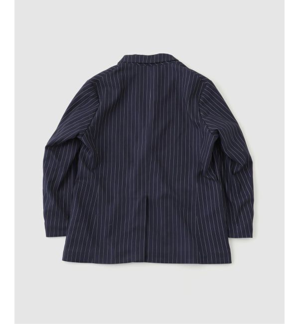 JOINT WORKS「オーバーサイズ ストライプ ダブルジャケット / Oversized Stripe Double Jacket」|テーラードジャケット|