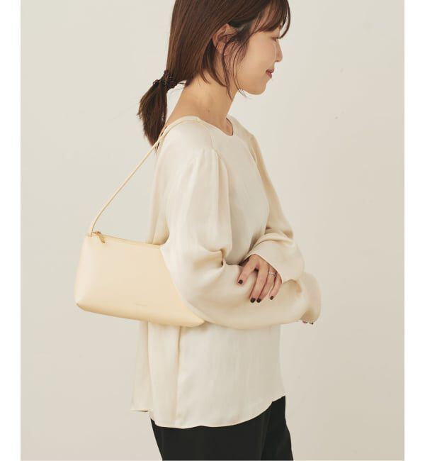 Plage「Memory Satin Back Wrap ブラウス」|シャツ・ブラウス|