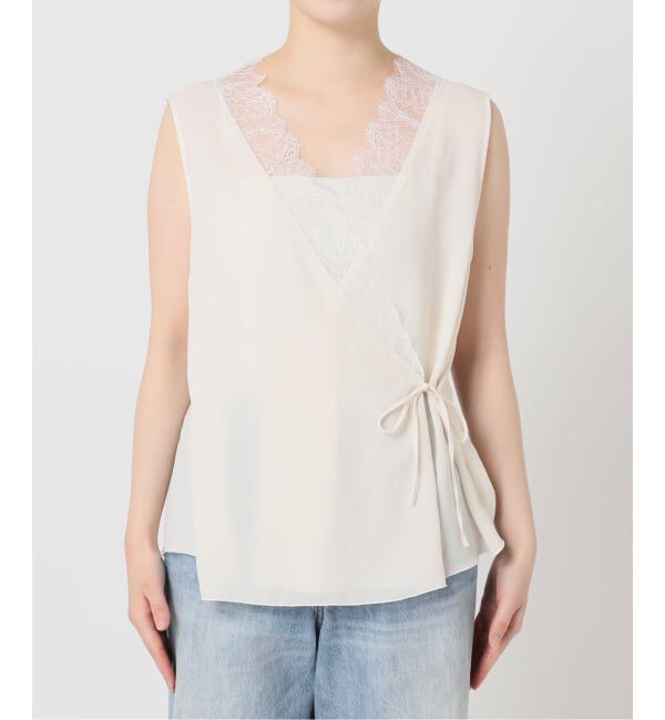 Plage「《追加予約》solstiss frenchlace ジレ 2」|その他|