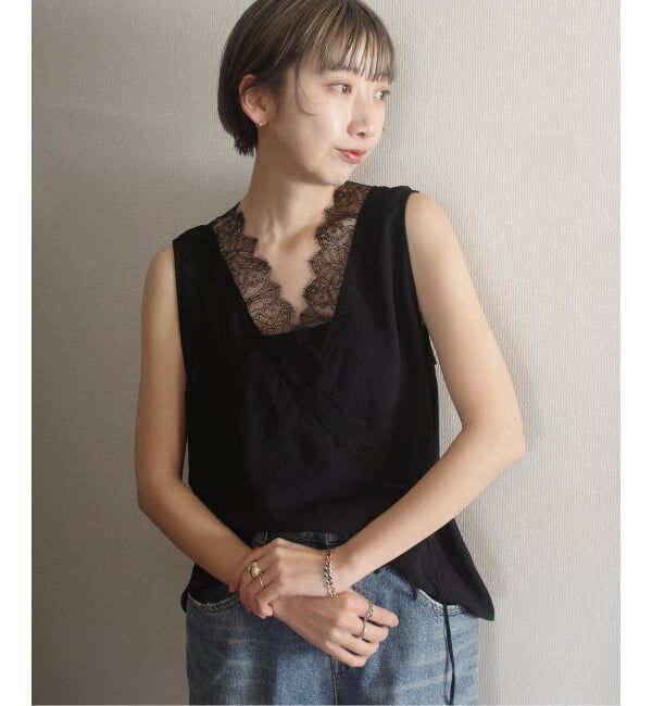 Plage「《追加予約》solstiss frenchlace ジレ 2」|その他|