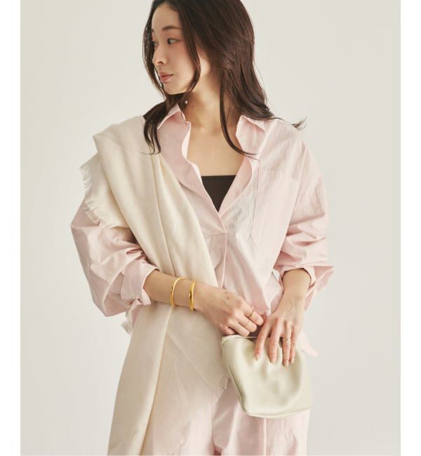 Plage「《予約》relaxy slit シャツ」|シャツ・ブラウス|