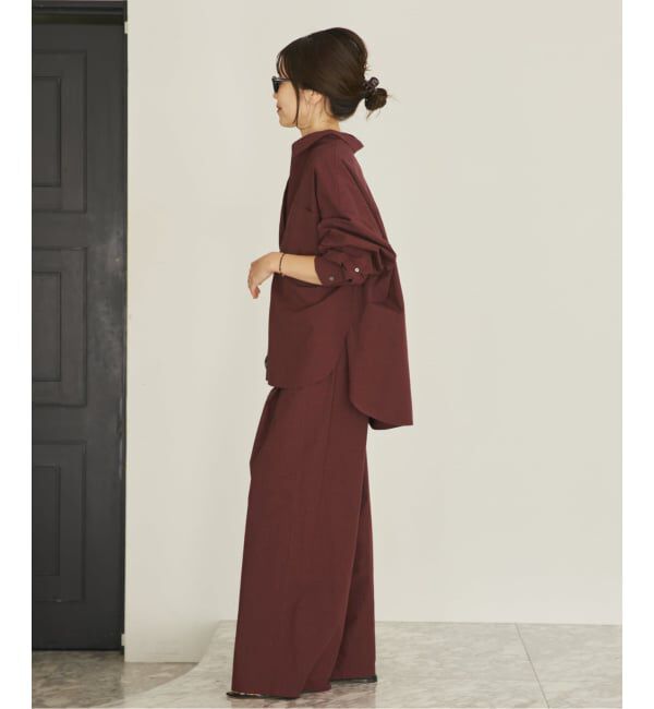 Plage「《予約》relaxy slit シャツ」|シャツ・ブラウス|