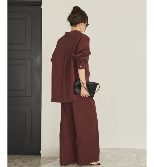 Plage「《予約》relaxy slit シャツ」|シャツ・ブラウス|