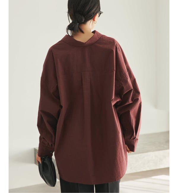 Plage「《予約》relaxy slit シャツ」|シャツ・ブラウス|