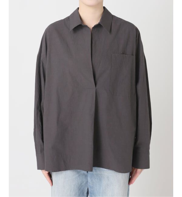 Plage「《予約》relaxy slit シャツ」|シャツ・ブラウス|