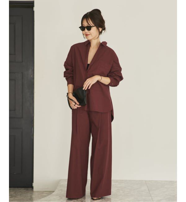 Plage「《予約》relaxy slit シャツ」|シャツ・ブラウス|