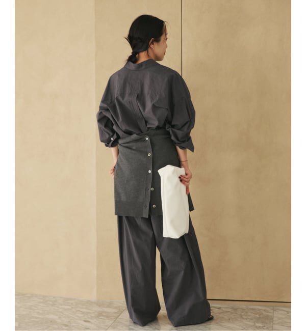 Plage「《予約》relaxy slit シャツ」|シャツ・ブラウス|