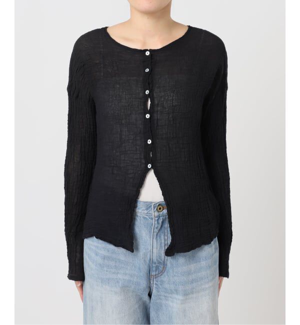 Plage「《予約》LES ATELIERS FRANCAIS DE CONFECTION 別注 OPEN BTN 2WAY ブラウス」|シャツ・ブラウス|