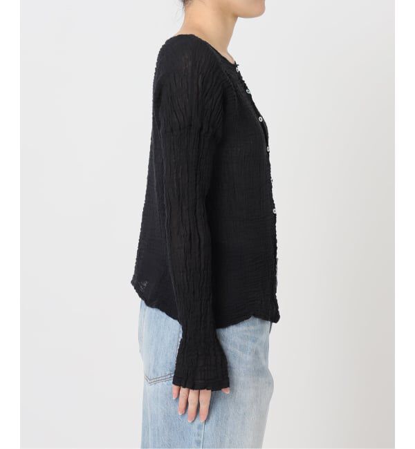 Plage「《予約》LES ATELIERS FRANCAIS DE CONFECTION 別注 OPEN BTN 2WAY ブラウス」|シャツ・ブラウス|