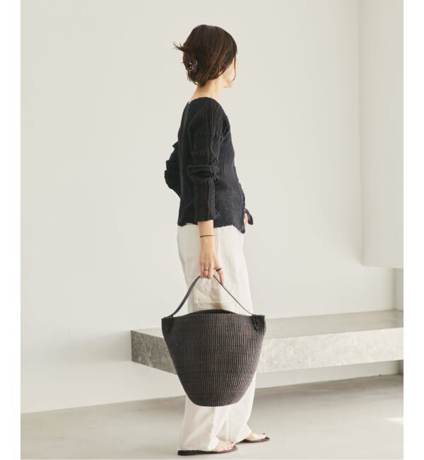 Plage「《予約》LES ATELIERS FRANCAIS DE CONFECTION 別注 OPEN BTN 2WAY ブラウス」|シャツ・ブラウス|