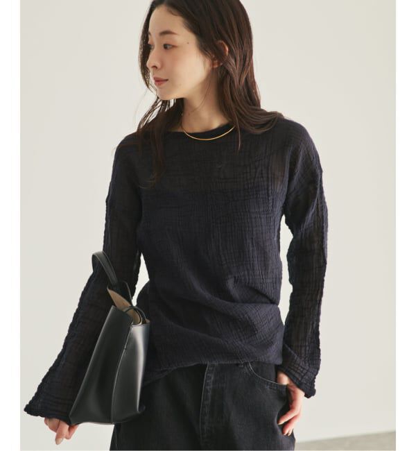 Plage「《WEB限定追加予約》LES ATELIERS FRANCAIS DE CONFECTION 別注 T-ブラウス」|シャツ・ブラウス|