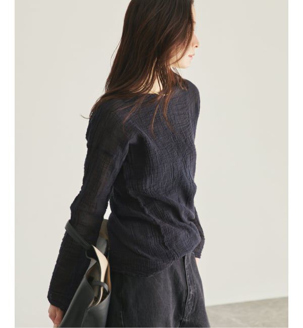 Plage「《WEB限定追加予約》LES ATELIERS FRANCAIS DE CONFECTION 別注 T-ブラウス」|シャツ・ブラウス|