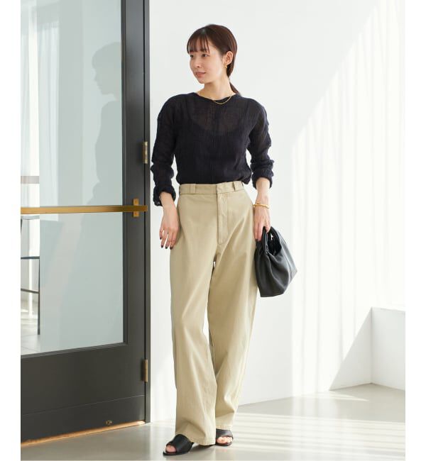 Plage「《WEB限定追加予約》LES ATELIERS FRANCAIS DE CONFECTION 別注 T-ブラウス」|シャツ・ブラウス|