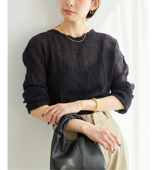 Plage「《WEB限定追加予約》LES ATELIERS FRANCAIS DE CONFECTION 別注 T-ブラウス」|シャツ・ブラウス|