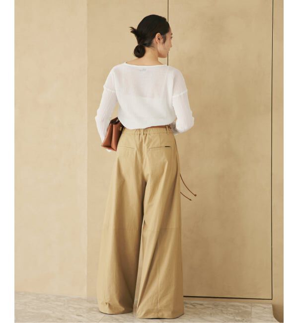 Plage「《WEB限定追加予約》LES ATELIERS FRANCAIS DE CONFECTION 別注 T-ブラウス」|シャツ・ブラウス|