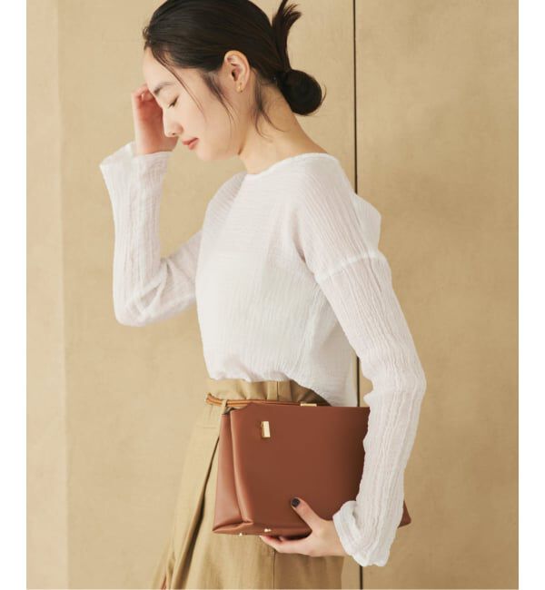 Plage「《WEB限定追加予約》LES ATELIERS FRANCAIS DE CONFECTION 別注 T-ブラウス」|シャツ・ブラウス|