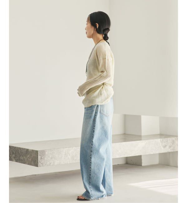 Plage「《WEB限定追加予約》LES ATELIERS FRANCAIS DE CONFECTION 別注 T-ブラウス」|シャツ・ブラウス|