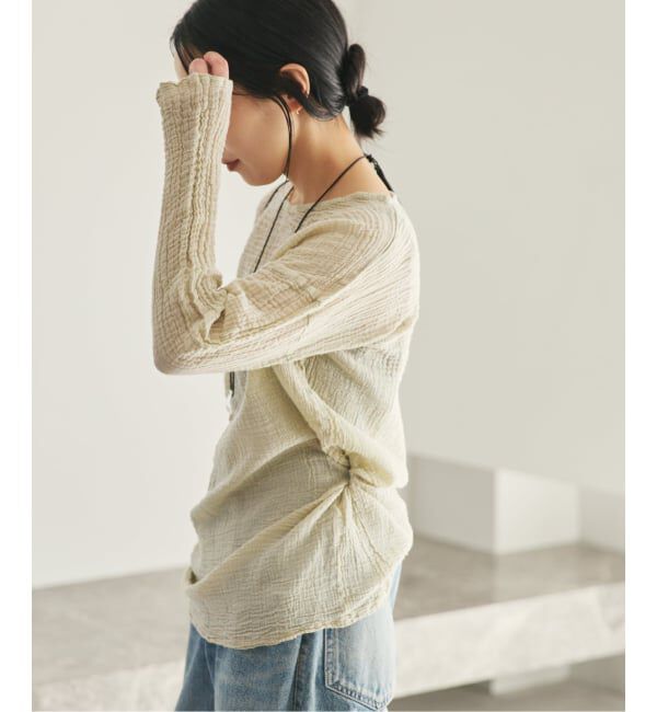 Plage「《WEB限定追加予約》LES ATELIERS FRANCAIS DE CONFECTION 別注 T-ブラウス」|シャツ・ブラウス|