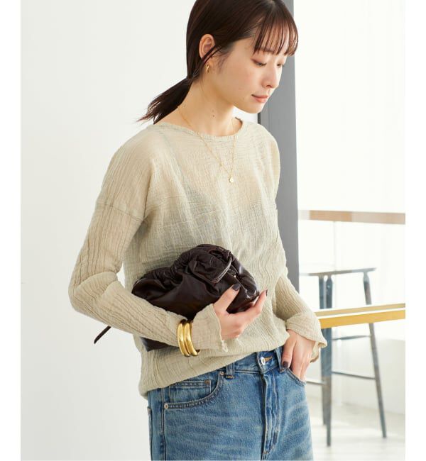 Plage「《WEB限定追加予約》LES ATELIERS FRANCAIS DE CONFECTION 別注 T-ブラウス」|シャツ・ブラウス|