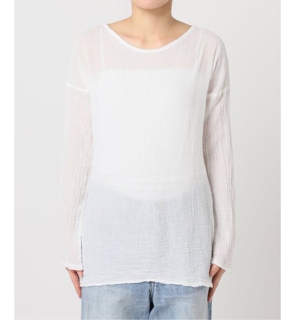 Plage「《WEB限定追加予約》LES ATELIERS FRANCAIS DE CONFECTION 別注 T-ブラウス」|シャツ・ブラウス|