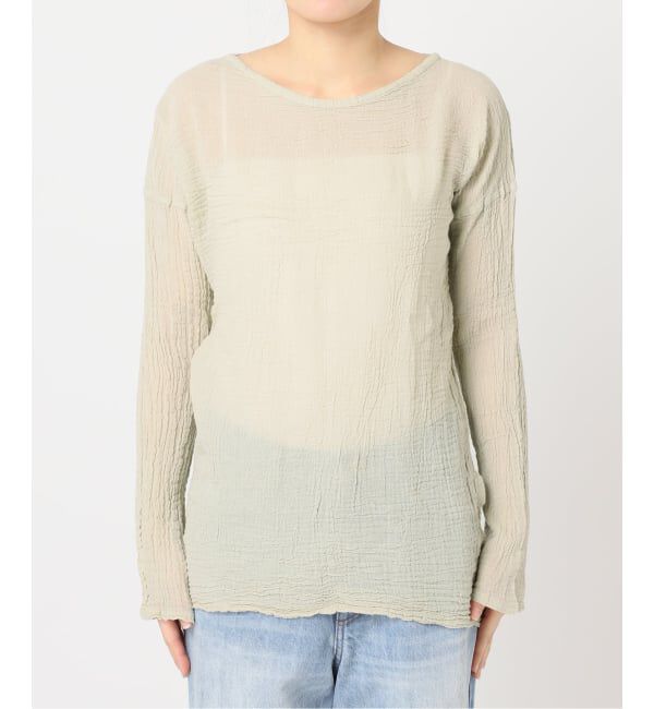 Plage「《WEB限定追加予約》LES ATELIERS FRANCAIS DE CONFECTION 別注 T-ブラウス」|シャツ・ブラウス|