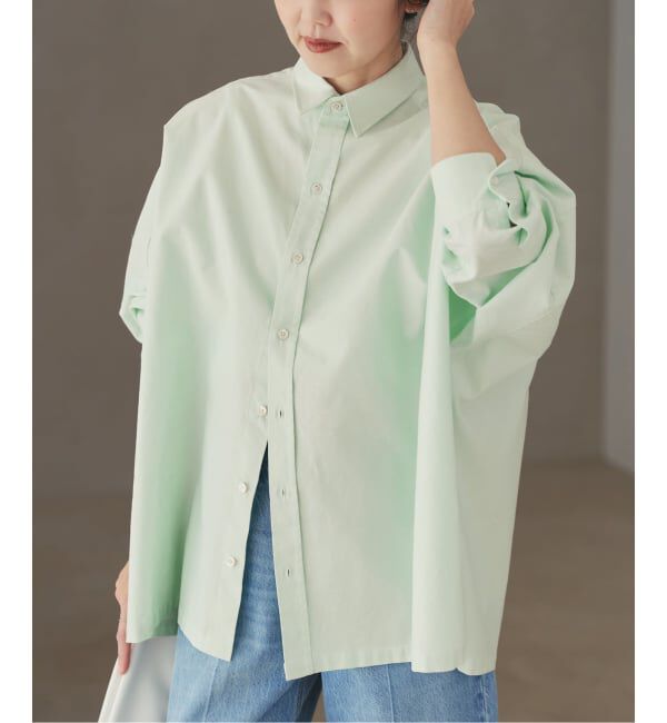 Plage「《追加予約》Light OX Poncho シャツ 2」|シャツ・ブラウス|
