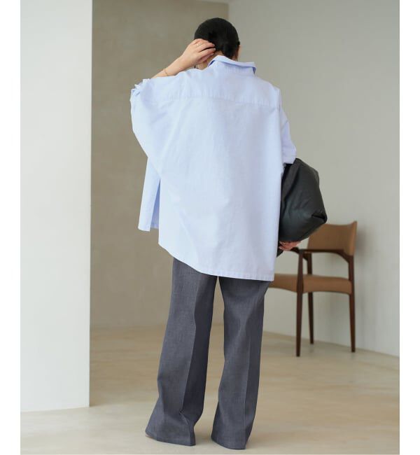 Plage「《追加予約》Light OX Poncho シャツ 2」|シャツ・ブラウス|