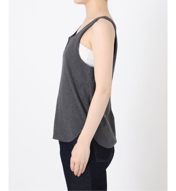 SLOBE IENA「ヘンリーパックタンク」|Tシャツ・カットソー|