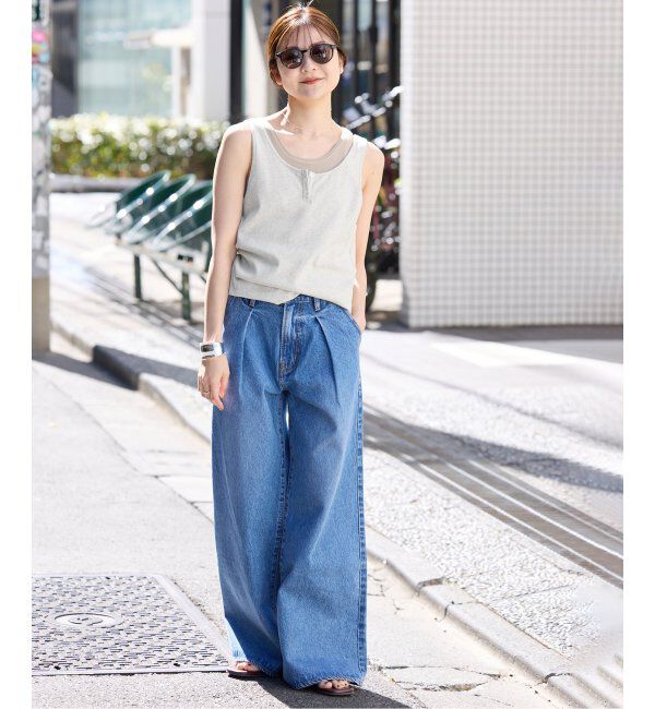 SLOBE IENA「ヘンリーパックタンク」|Tシャツ・カットソー|