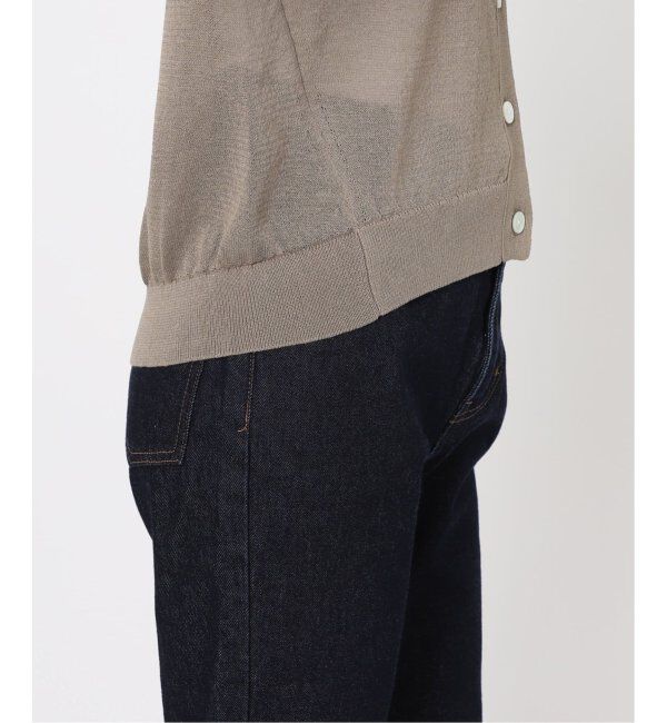 SLOBE IENA「《追加2》リネン混シアーカーディガン」|カーディガン|
