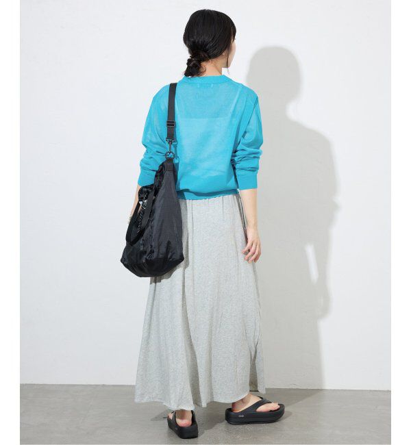 SLOBE IENA「《追加2》リネン混シアーカーディガン」|カーディガン|